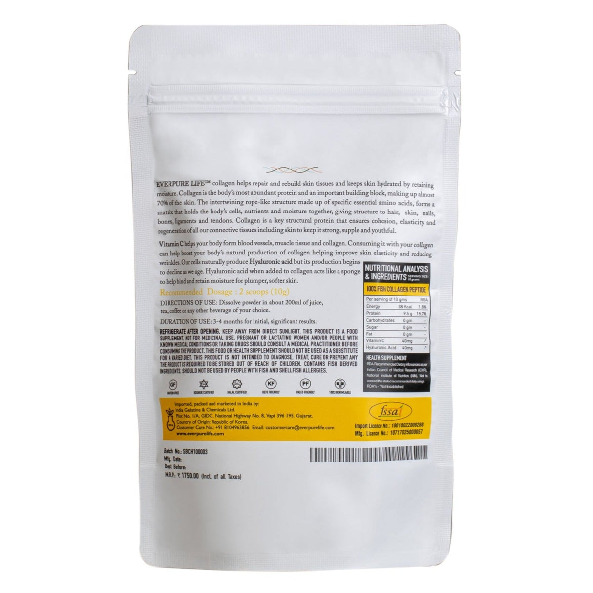 Vitamin C + Hyaluronic Acid